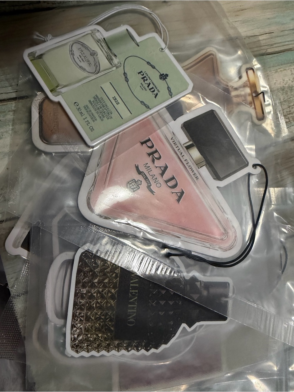 Prada Milano Pink Bottle Scented Car/Closet Air Freshener